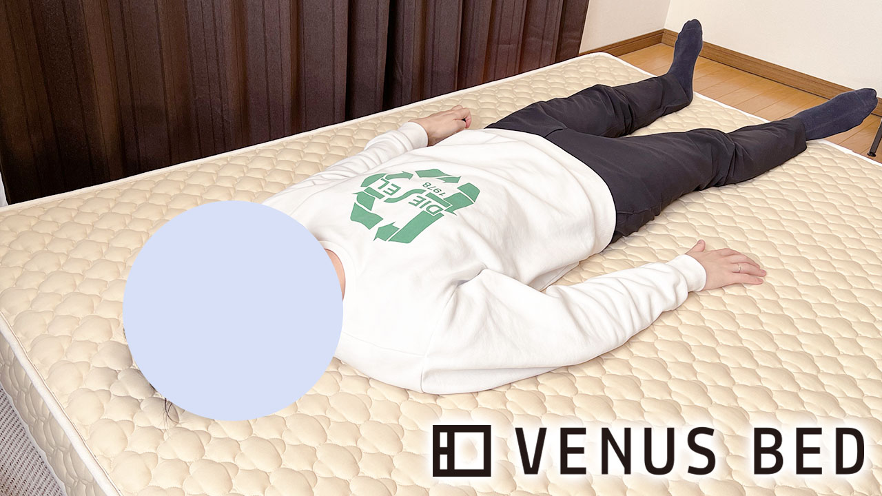 VENUS BED（ビーナスベッド） 国産ポケットコイルマットレス レビュー 口コミ